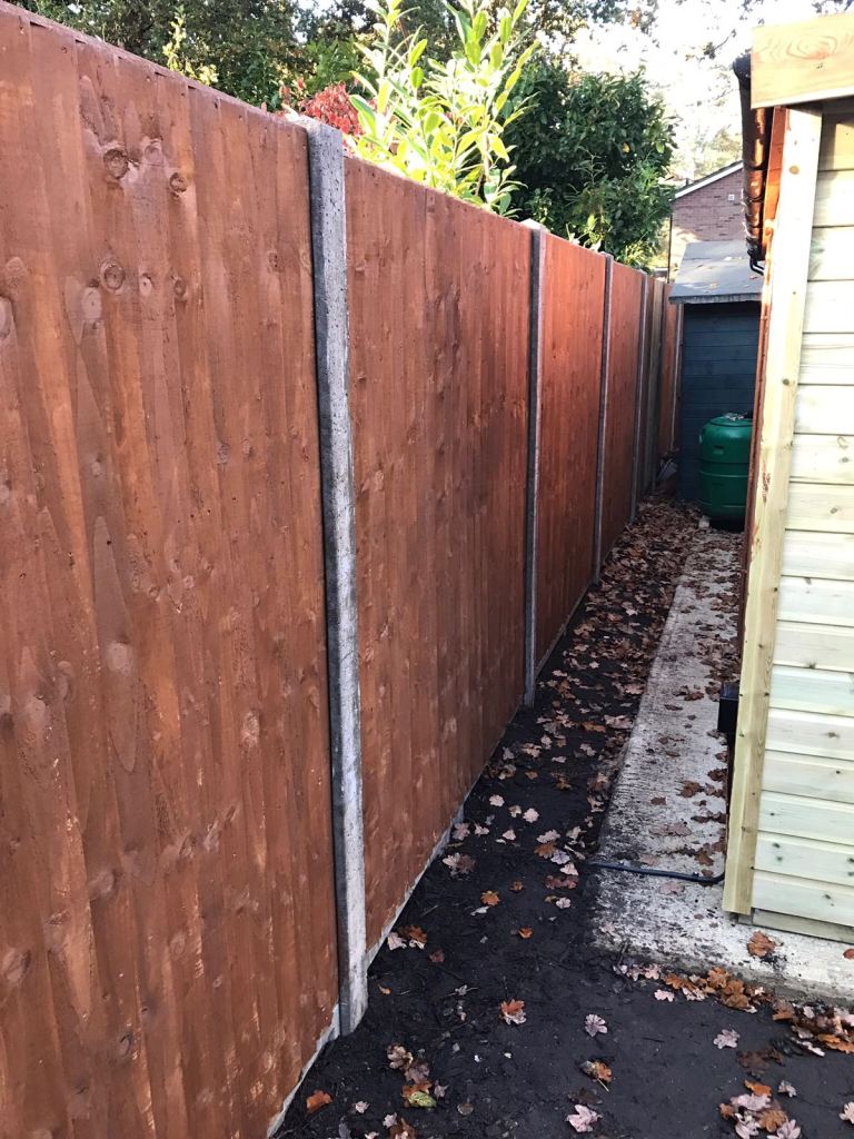Closeboard Panelled Fencing