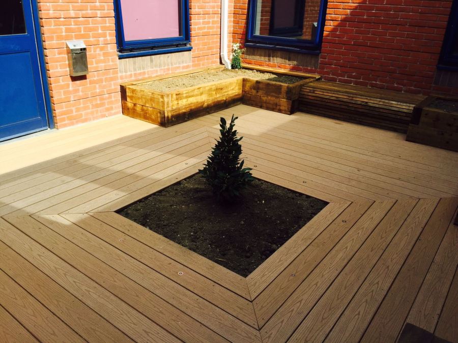 Courtyard Garden - After